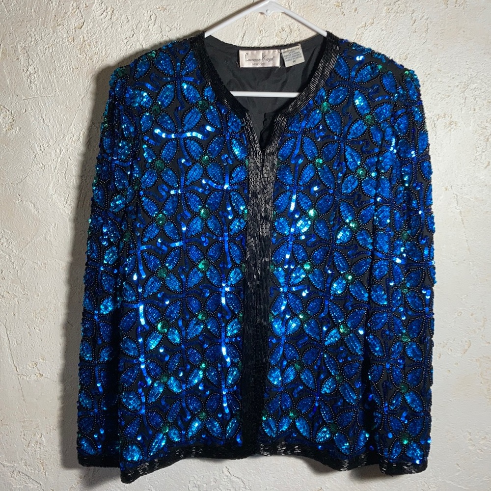 Lawrence Kazar Sequins Jacket